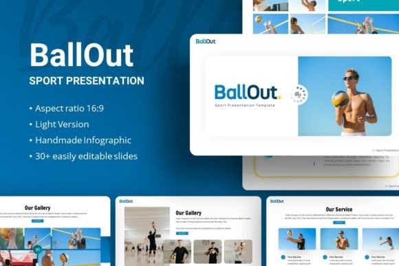 BallOut Sport Presentation Template: Your Ultimate Toolkit for Dynamic Visual Communication
