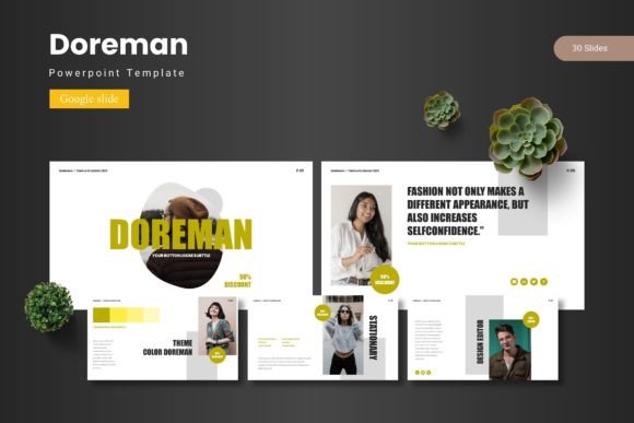 Doreman Google Slide Template: Streamline Your Professional Presentations