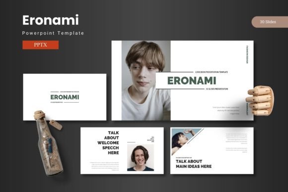 Elevate Your Ideas: The Eronami PowerPoint Template