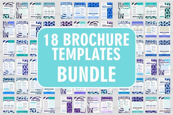 Fur Print Brochure Templates: Creative Animal Print Layouts
