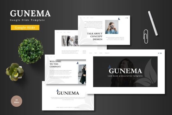 Gunema Google Slides Template: An Evaluation for Business Presenters