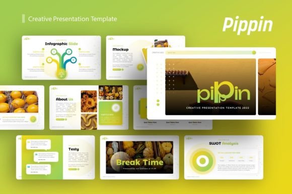 Pippin Creative Presentation: A Modern Template for Dynamic Storytelling