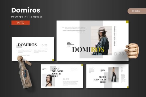 Selecting the Domiros PowerPoint Template: A Framework for Professional Presentations