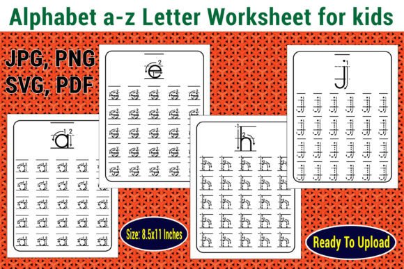 The Ultimate Tool for Early Literacy: Alphabet A-Z Letter Worksheets for Kids