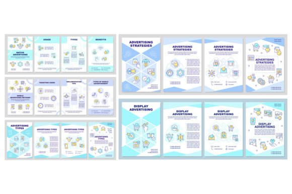Your Ultimate Toolkit for Effective Marketing Communication: The Advertising Strategies Brochure Set